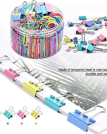 300pcs Office Clips Set