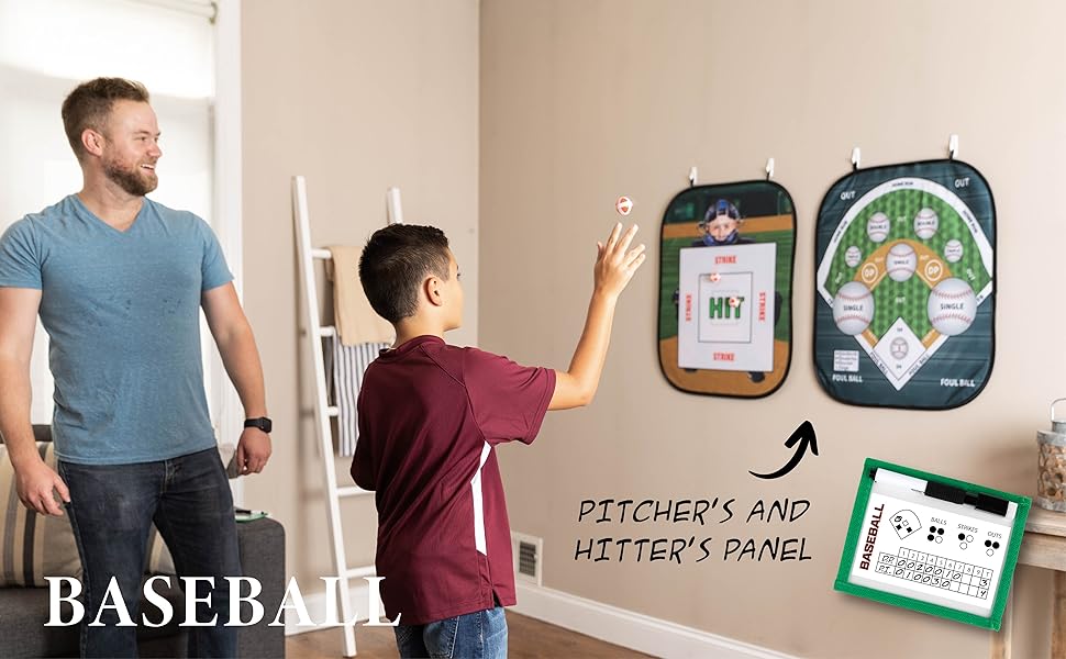 Lifestyle baseball indoors father/son