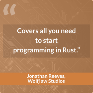 Learn Rust in a Month of Lunches Quote 2