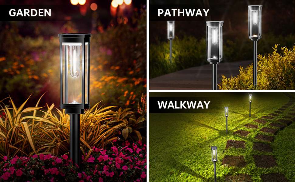 Solar Pathway Lights Outdoor