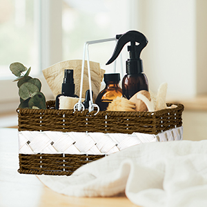 Storage Baskets with handle Gift Basket for Mom, Bath and Body Gift Basket for Women and Men