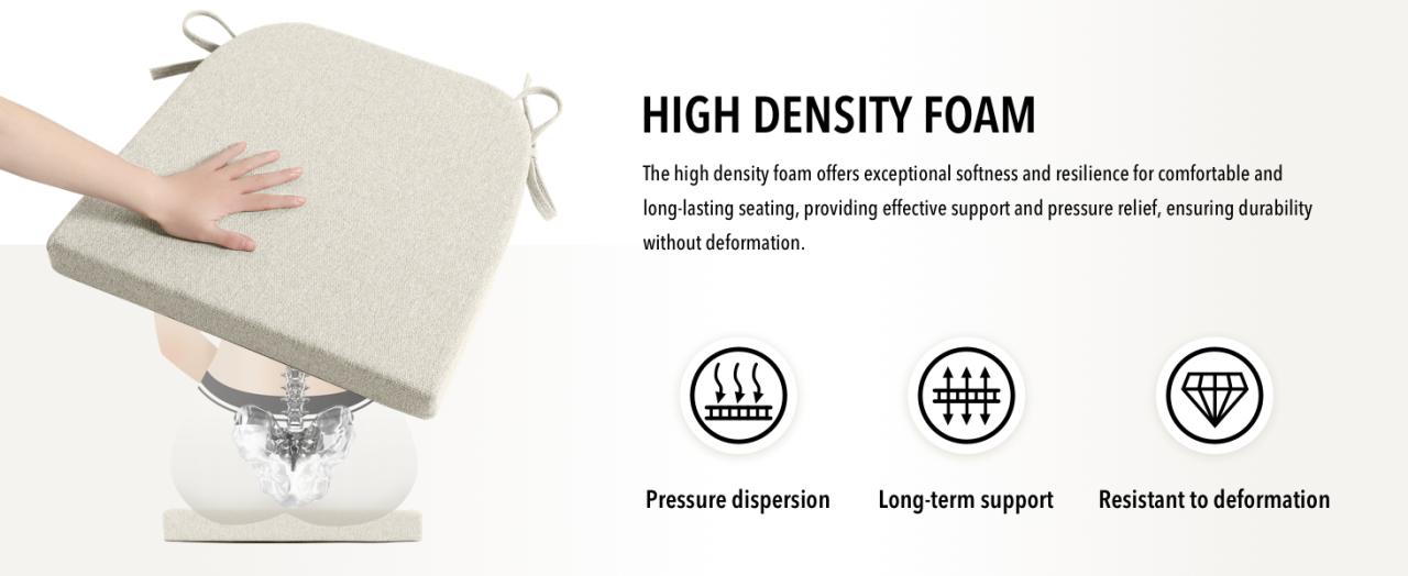 High density foam