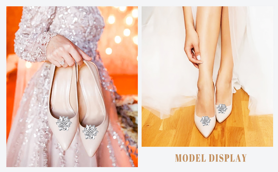 bridal shoes decoration charms