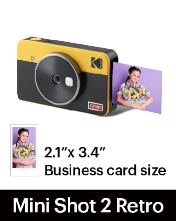 kodak mini shot 2 retro polaroid instant camera photo printer for iphone