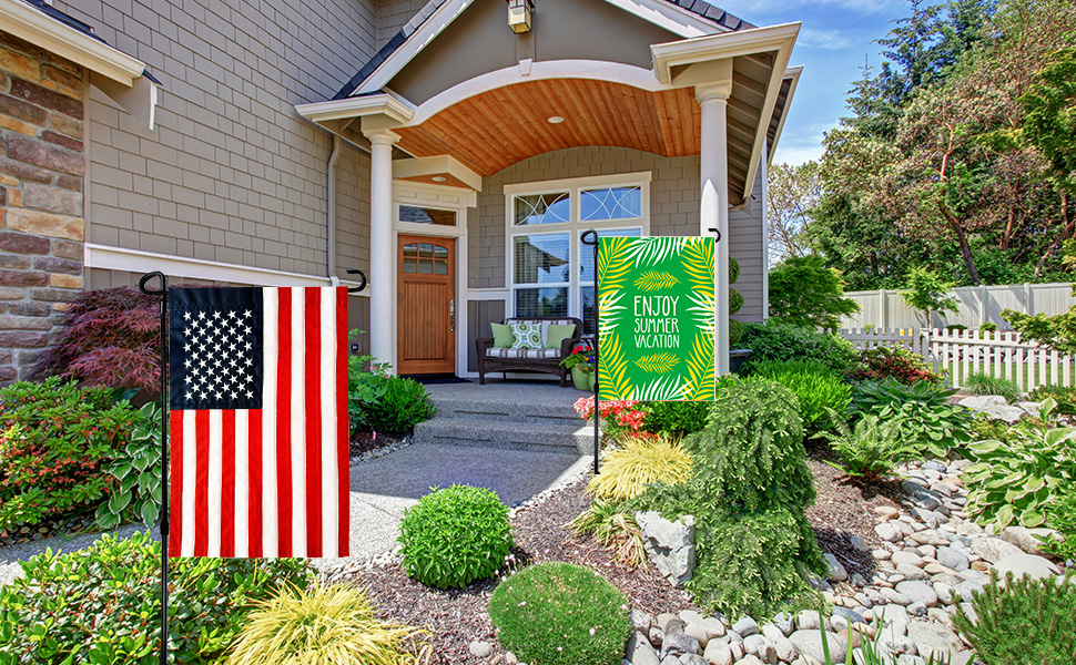 garden flag holder