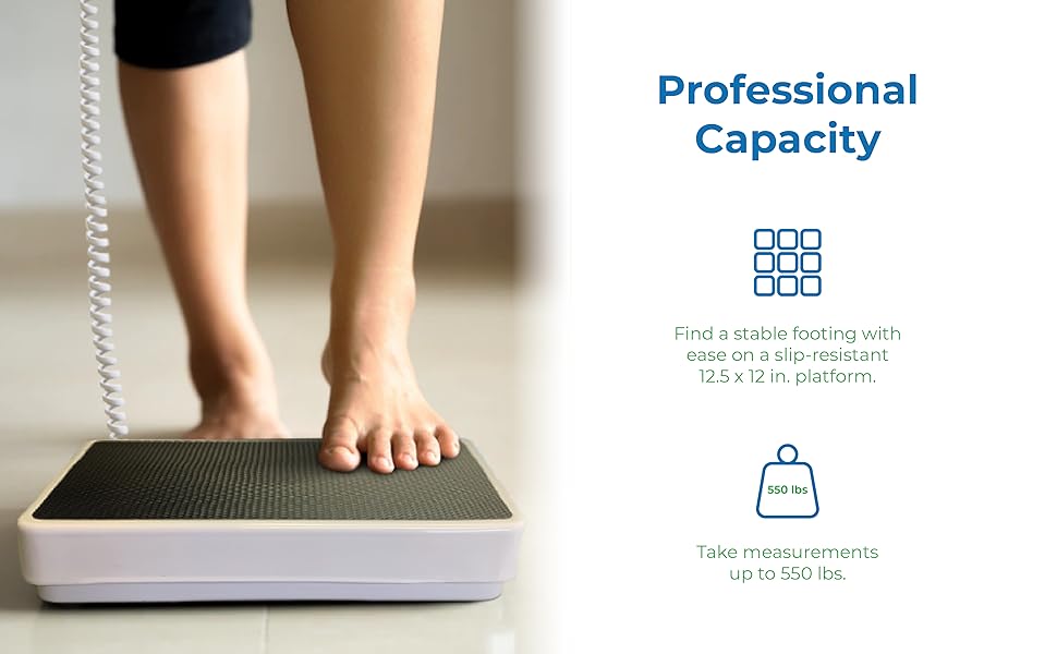 Patient Aid Professional Capacity Digital Floor Scale