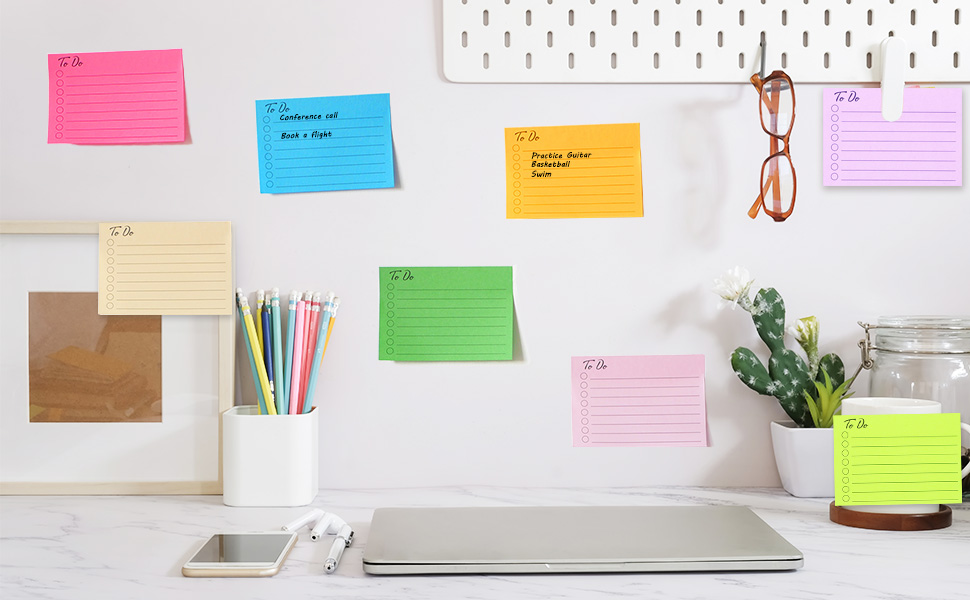 lined notepad,sticky notepad,to do list pad,to do notepad,sticky notes lined,cute notepad