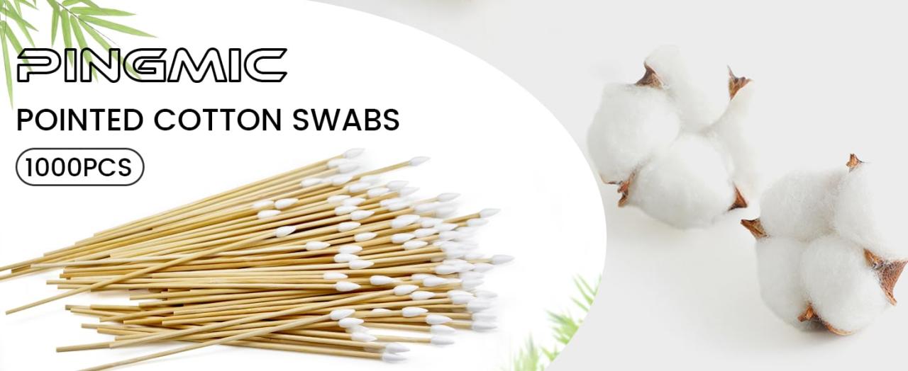 long cotton swabs