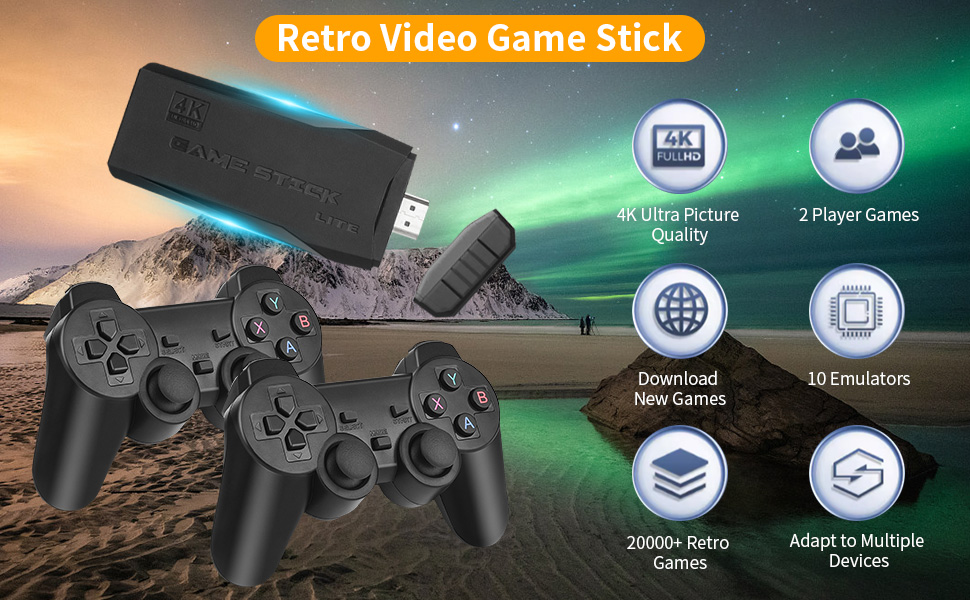 wireless game stick