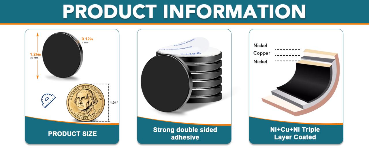 Strong Neodymium Disc Magnets