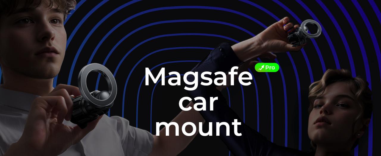 mag safe car mount