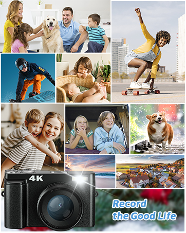 digital camera for photography and video