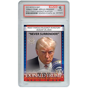 Trump Mugshot Card