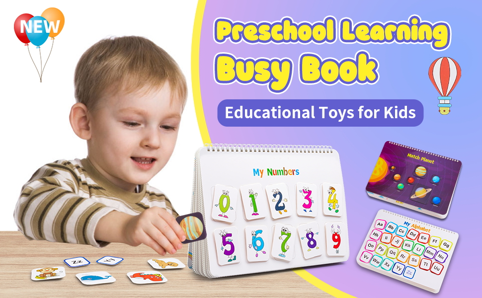 Preschool Learning Busy Book