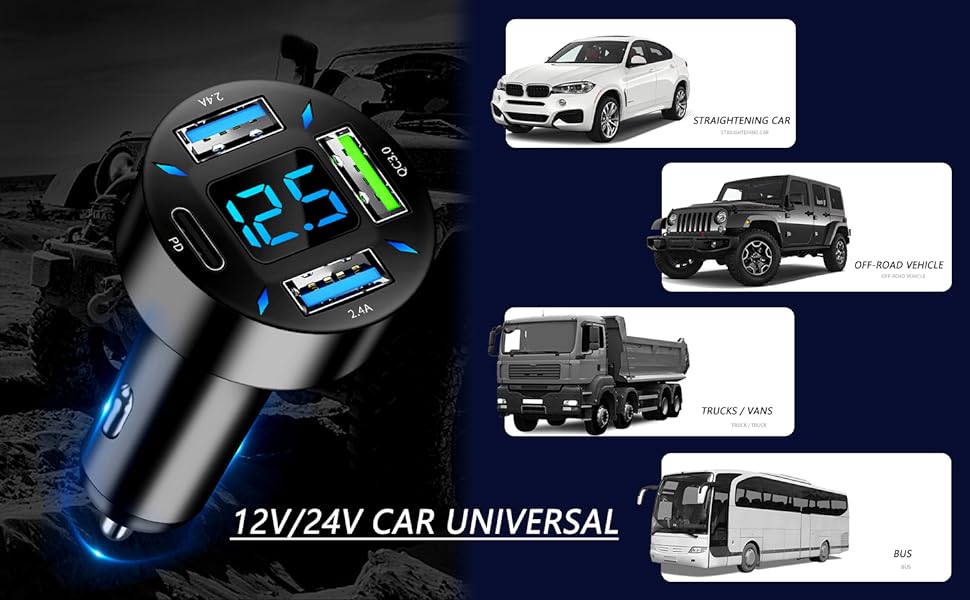 Universal car charger