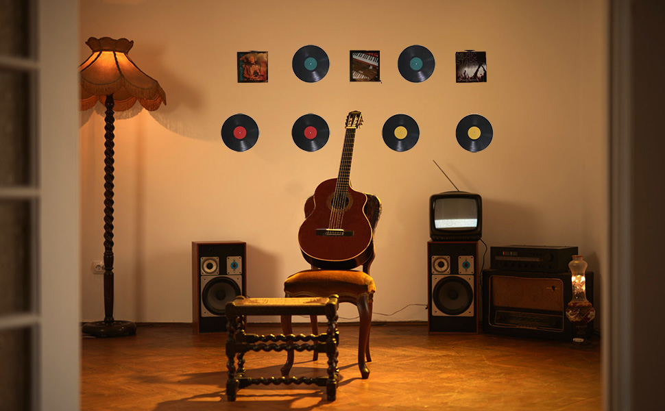 Vinyl Record Wall Stickers 