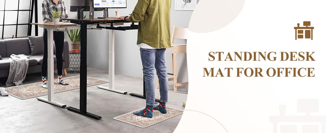 anti fatigue mat standing desk office