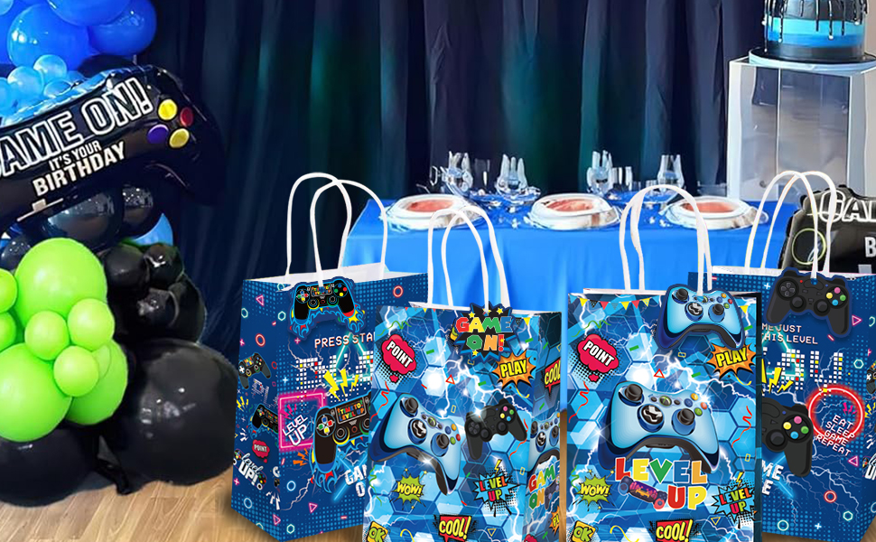 video game party bags