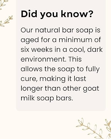 goat milk soap