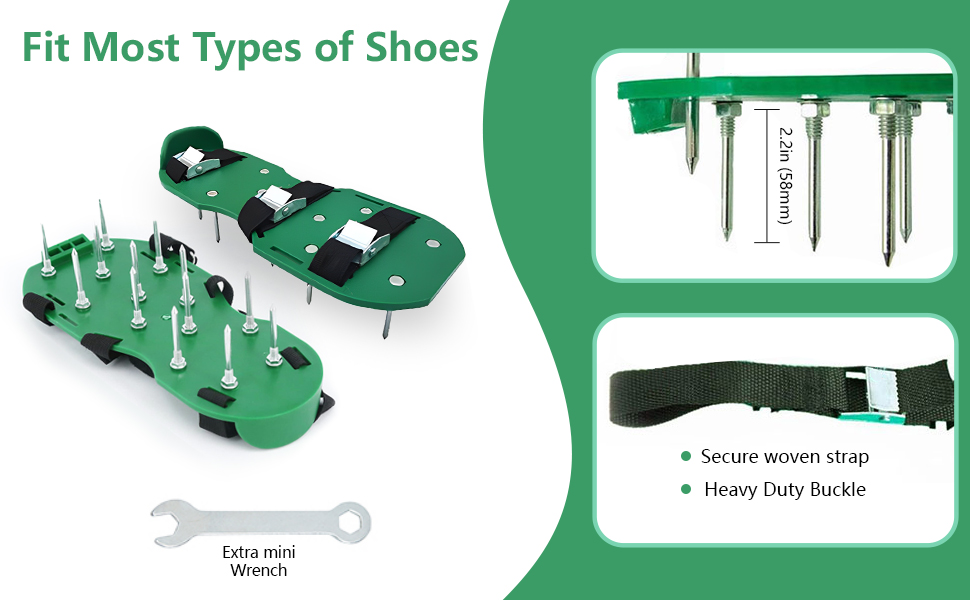 Lawn Aerator Shoes 