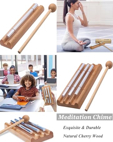 Meditation Chimes Mindfulness Solo Hand Chime Classroom Bell Percussion Instrument