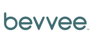 bevvee logo in a dark teal shade