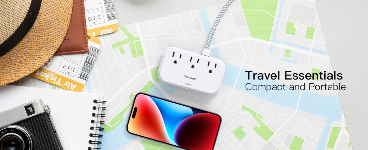 Travel Power Strip