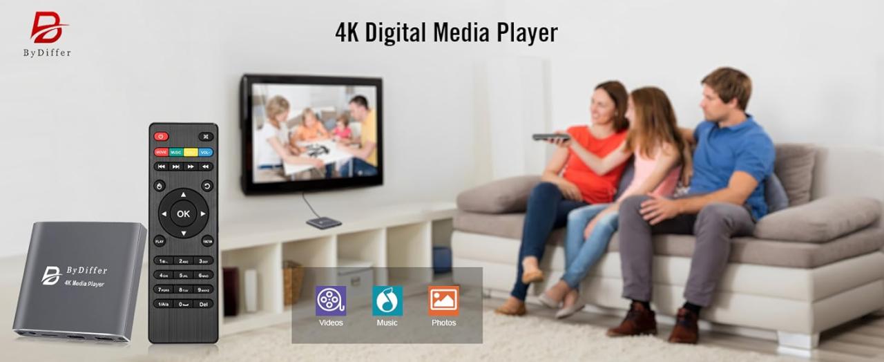 4K media player