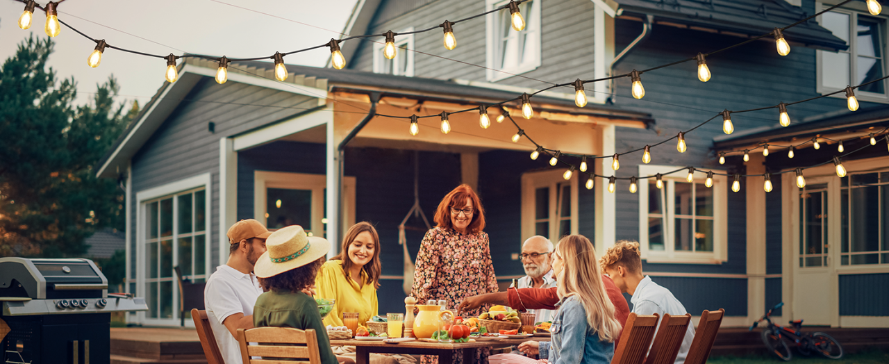 outdoor party lights