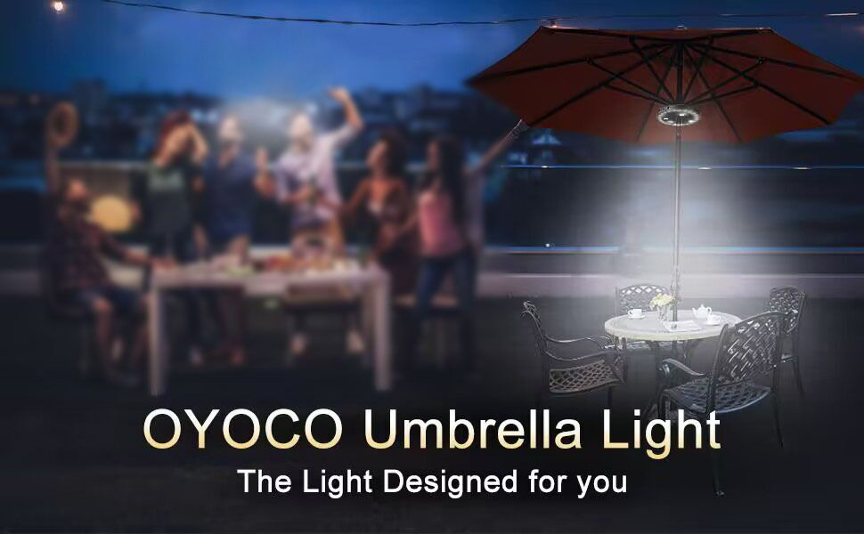 patio umbrella light