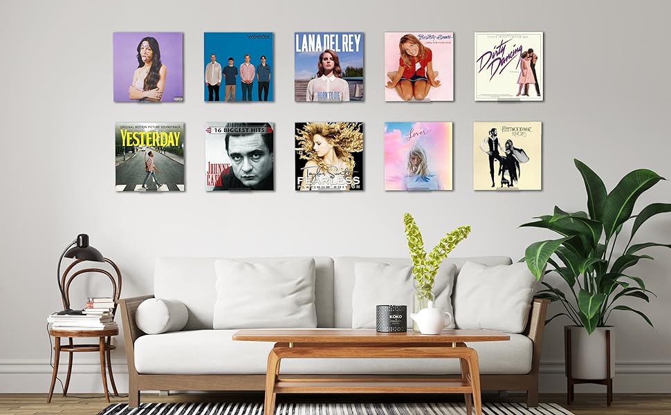  Vinyl Record Shelf Wall Mount 