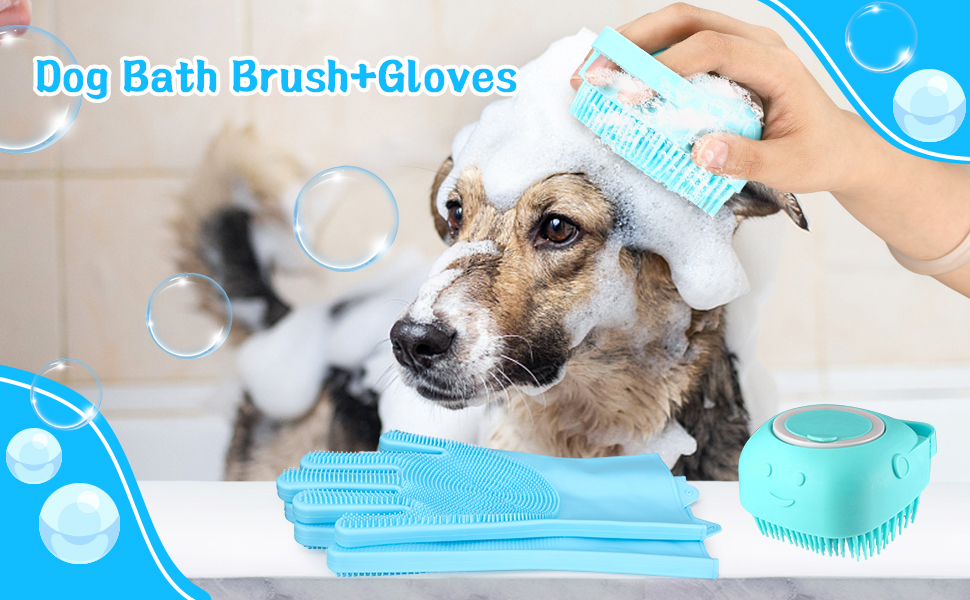 Dog bathbrush