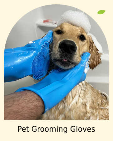 dog wash gloves