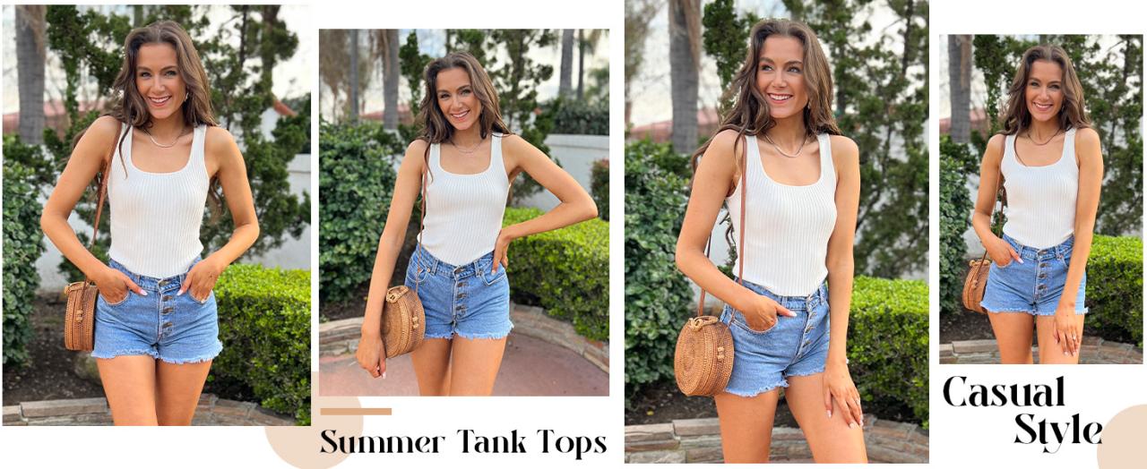 cute summer tops for women