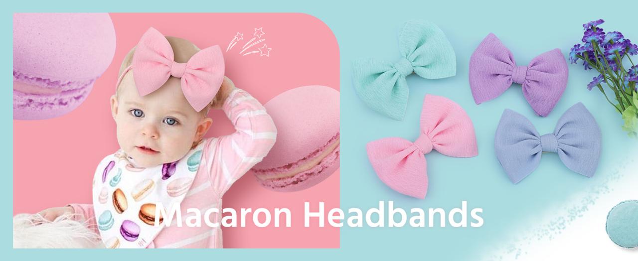 candy color baby bow