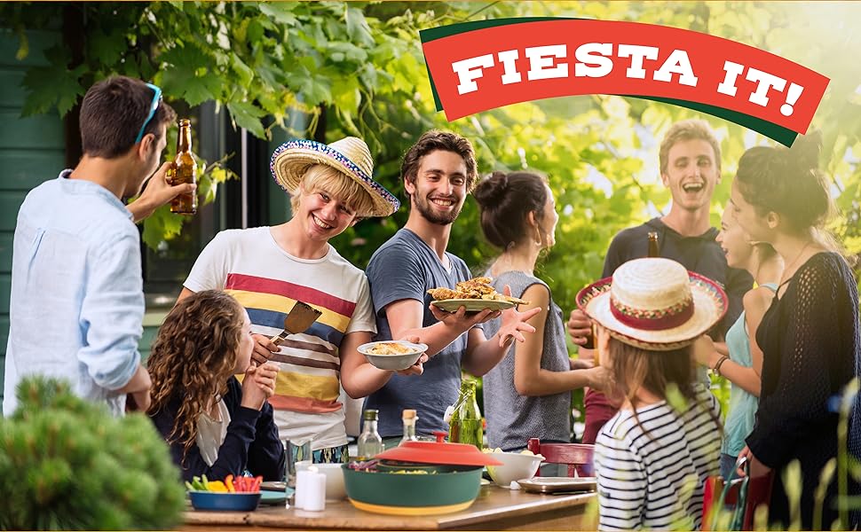 Fiesta serving set essentials decoration , picnic, 