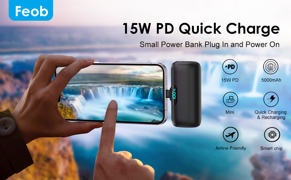 Mini Portable Charger Power Bank