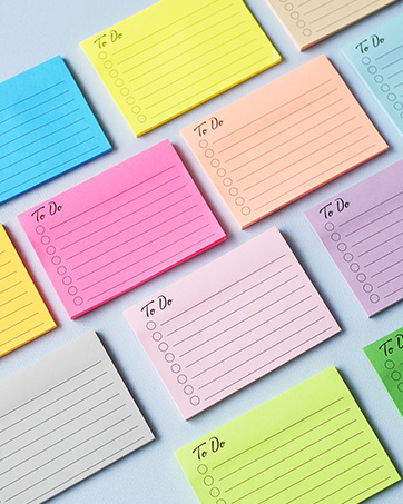 to do sticky notes