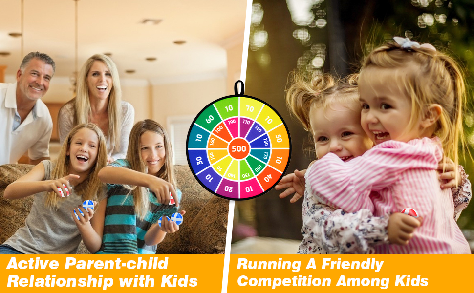 Active Parent-kid Relastionship and friendly competition