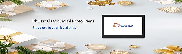 Dhwazz Non-WiFi Classic Digital Photo Frame