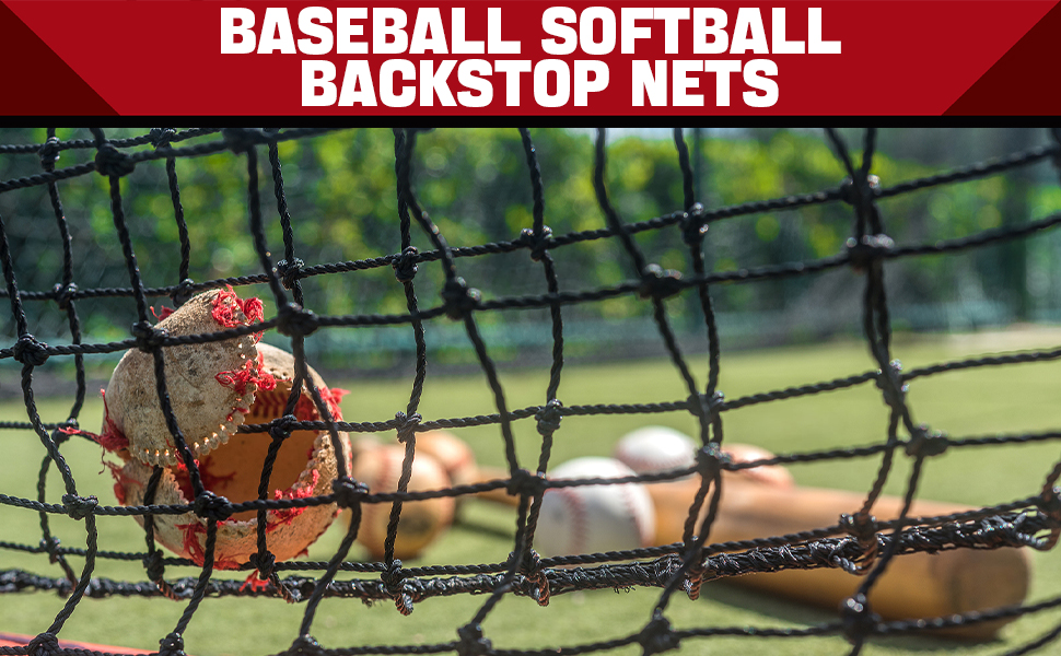  Tottist Baseball Softball Backstop Net