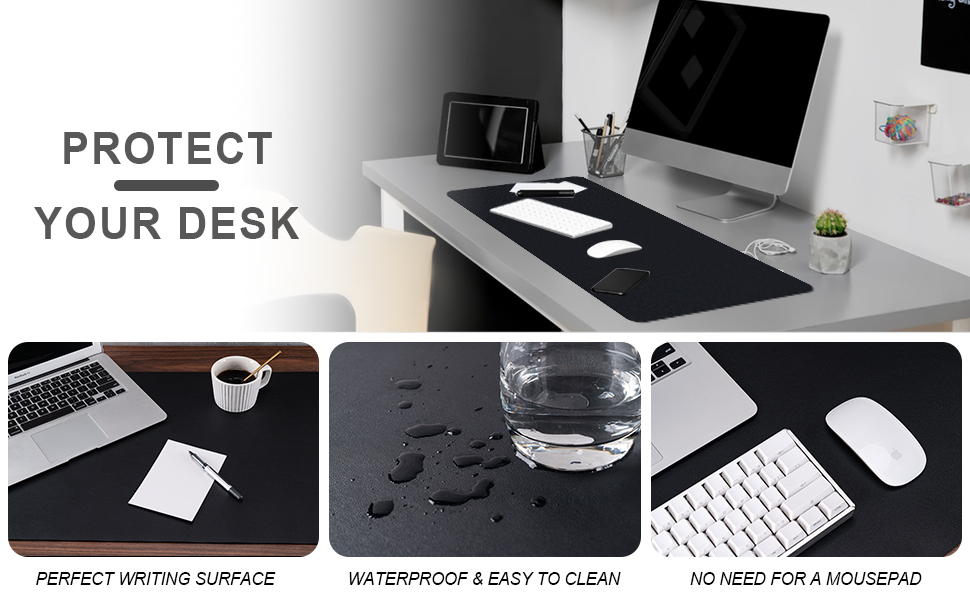 Leather Desk Pad Protector