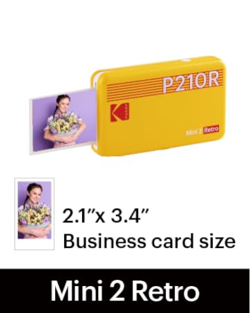 kodak mini 2 retro photo printer polaroid instant camera for iphone and android instax mini