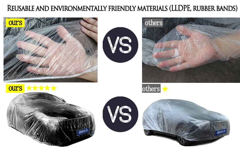 Disposable car cover