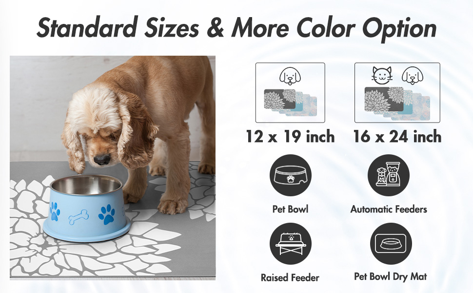 dog food mat dog mat for food and water dog bowl mat pet supplies cat food mat  pet food mat