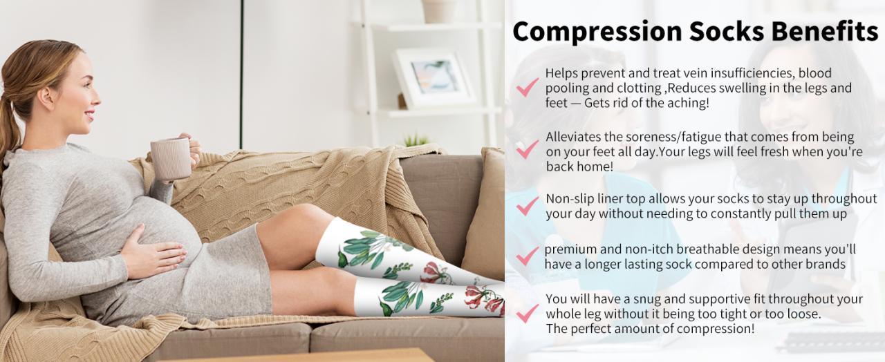 compression socks for women 