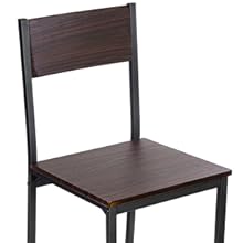 WIDE BACK CHAIR OF 2 FOR DINING ROOM