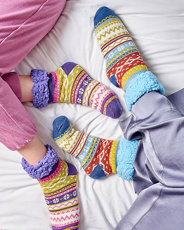 snoozies! Sherpa Lined Socks