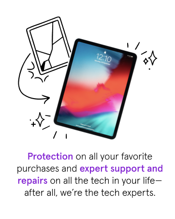 We provide protection, repair, and expert support for technology