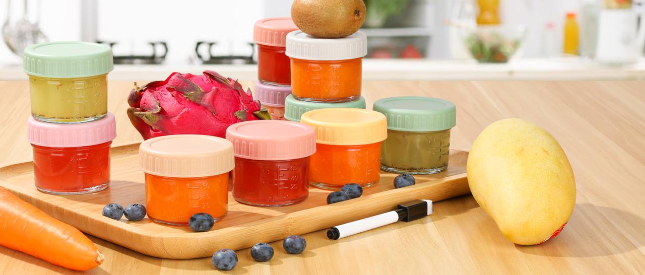 Baby Food Storage Containers